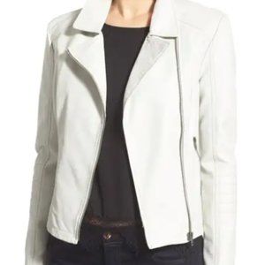 cupcakes and cashmere 'Sid' Faux Leather Moto Jacket (Nordstrom Exclusive)